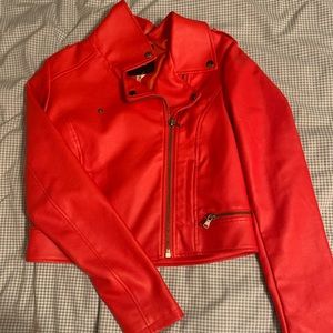 Red Leather Jacket